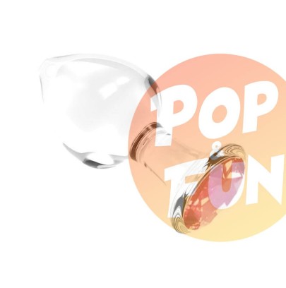 Plug Bijou en Verre Diamond Glassy sur Pop and Fun - Sextoys et poppers