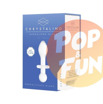 Plug en verre Rocker 11.7x4 sur Pop and Fun - Sextoys et poppers