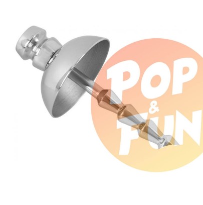 Plug pénis Umbrella 6cm - Diamétre 8mm sur Pop and Fun - Sextoys et poppers