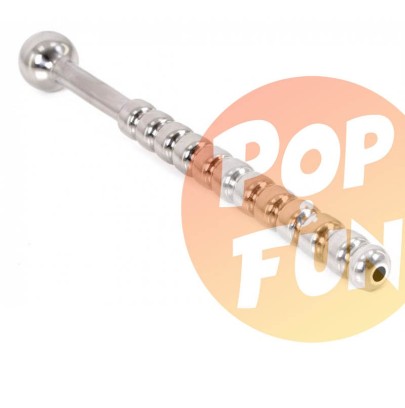 Plug percé Urètre Adamo 12.5cm - Diamétre 10mm sur Pop and Fun - Sextoys et poppers