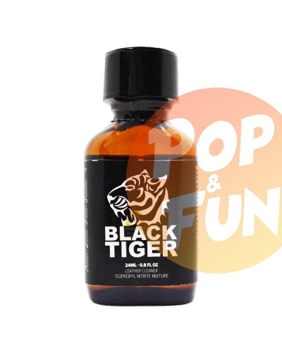 Poppers Black Tiger 24ml Propyl sur Pop and Fun - Sextoys et poppers