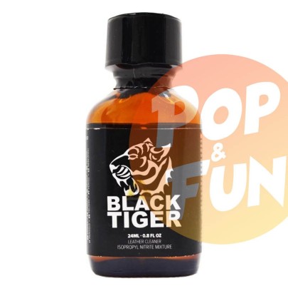 Poppers Black Tiger 24ml Propyl sur Pop and Fun - Sextoys et poppers