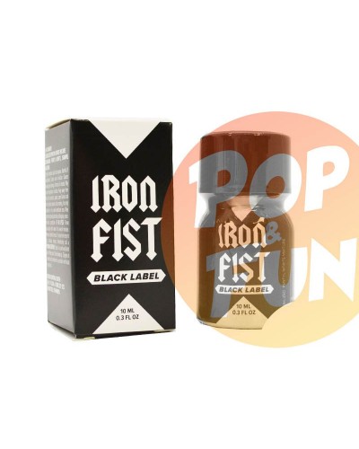 Poppers Iron Fist Black Label 10ml Pentyl sur Pop and Fun - Sextoys et poppers