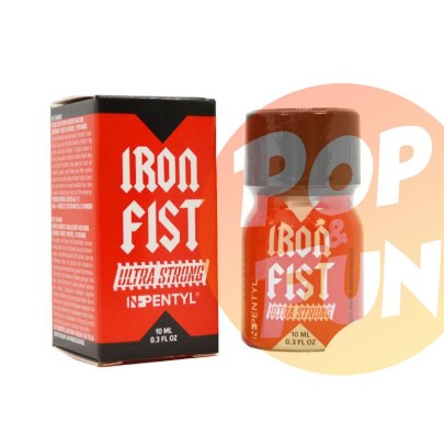 Poppers Iron Fist Ultra Strong 10ml Pentyl sur Pop and Fun - Sextoys et poppers