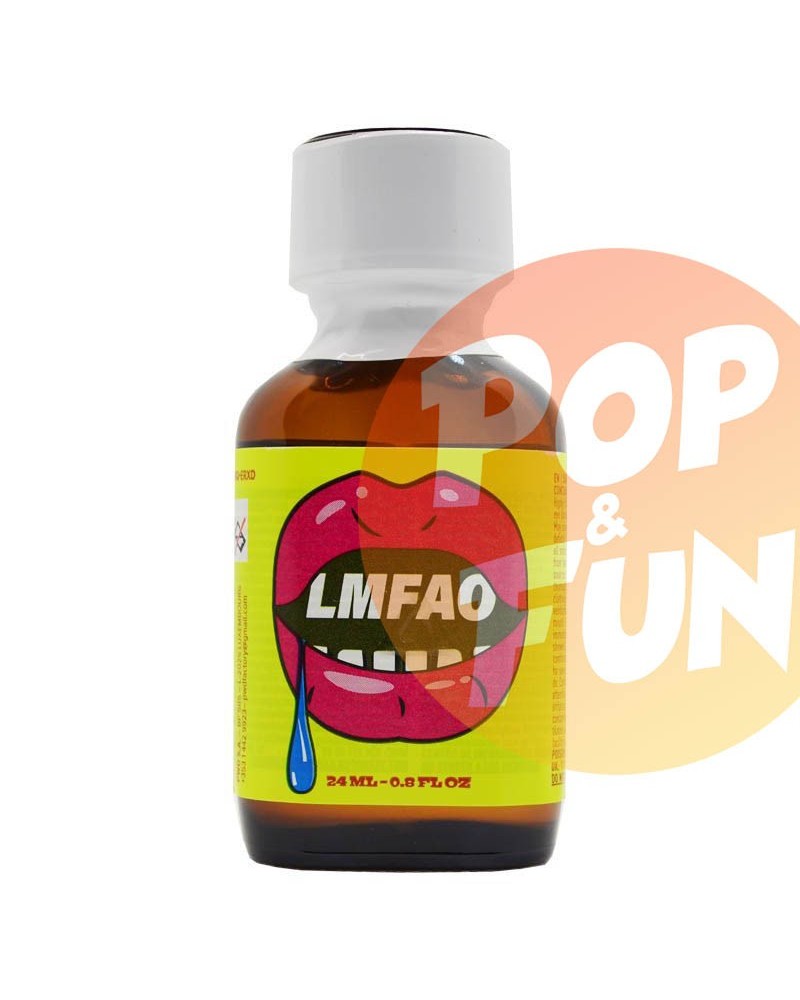 Poppers LMFAO 24ml Propyl sur Pop and Fun - Sextoys et poppers