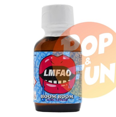 Poppers LMFAO Boom Boom 24ml Pentyl sur Pop and Fun - Sextoys et poppers