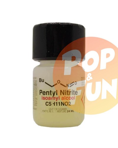 Poppers Pentyl Nitrite Isoamyl Alcool 24ml sur Pop and Fun - Sextoys et poppers