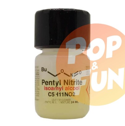 Poppers Pentyl Nitrite Isoamyl Alcool 24ml sur Pop and Fun - Sextoys et poppers