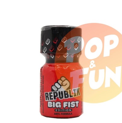 Poppers Republik Big Fist 10ml Amyl sur Pop and Fun - Sextoys et poppers