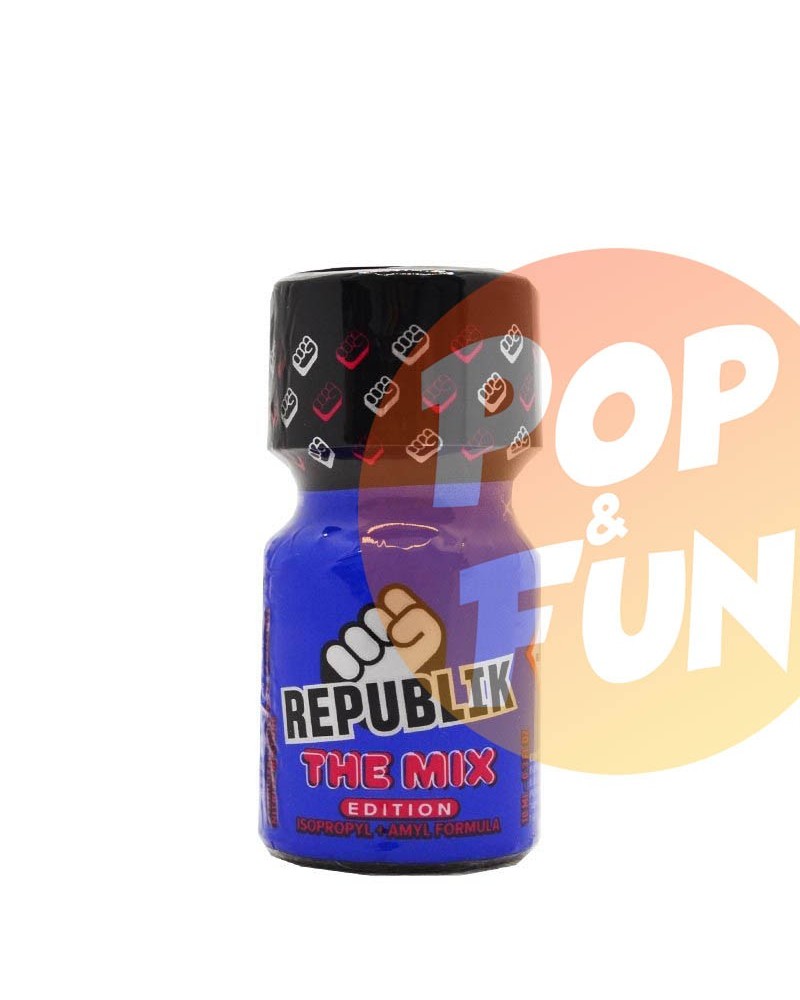 Poppers Republik The Mix 10ml Propyl Amyl sur Pop and Fun - Sextoys et poppers