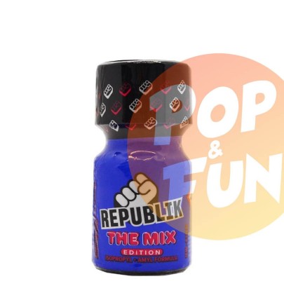 Poppers Republik The Mix 10ml Propyl Amyl sur Pop and Fun - Sextoys et poppers