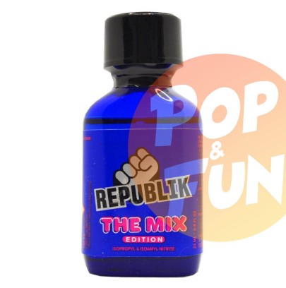 Poppers Republik The Mix Propyl Amyl 24ml sur Pop and Fun - Sextoys et poppers