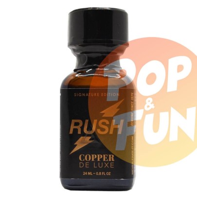 Poppers Rush Copper De Luxe 24ml Amyl Propyl sur Pop and Fun - Sextoys et poppers