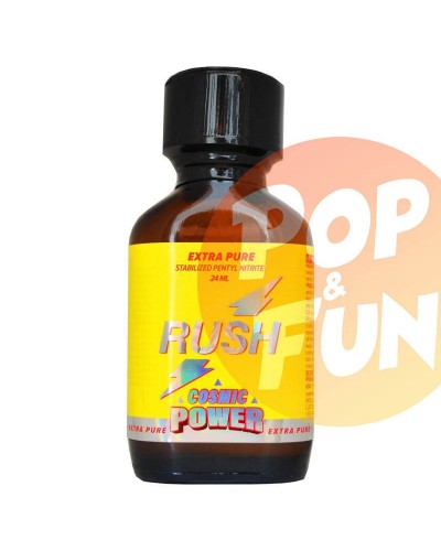 Poppers Rush Cosmic Power 24ml Pentyl sur Pop and Fun - Sextoys et poppers