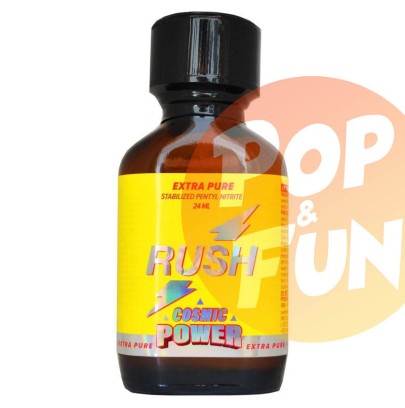 Poppers Rush Cosmic Power 24ml Pentyl sur Pop and Fun - Sextoys et poppers