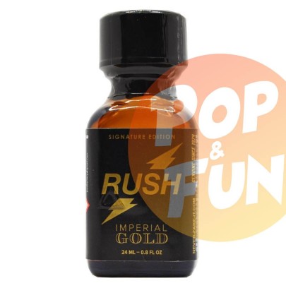 Poppers Rush Imperial Gold 24ml Pentyl sur Pop and Fun - Sextoys et poppers