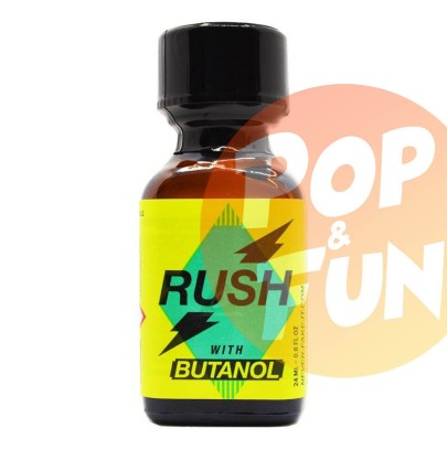 Poppers Rush with Butanol 24ml Pentyl sur Pop and Fun - Sextoys et poppers