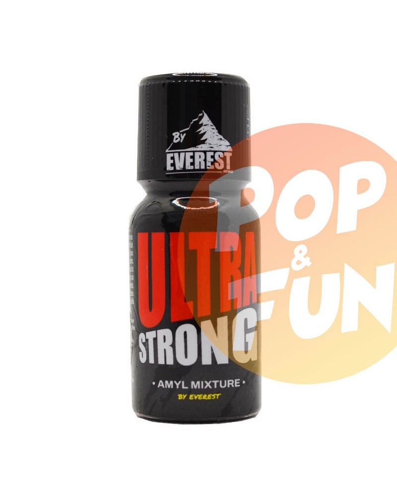 Poppers Ultra Strong by Everest 15ml Amyl sur Pop and Fun - Sextoys et poppers