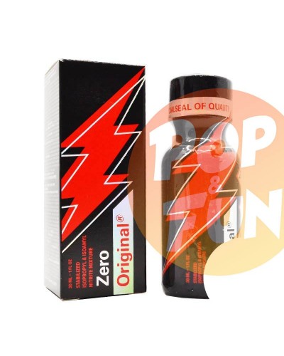 Poppers Zero Original Propyl Amyl 30ml sur Pop and Fun - Sextoys et poppers