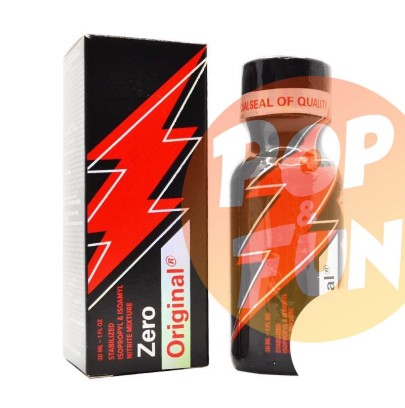 Poppers Zero Original Propyl Amyl 30ml sur Pop and Fun - Sextoys et poppers