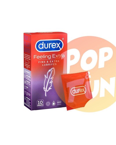 Préservatifs Durex Feeling Extra sur Pop and Fun - Sextoys et poppers