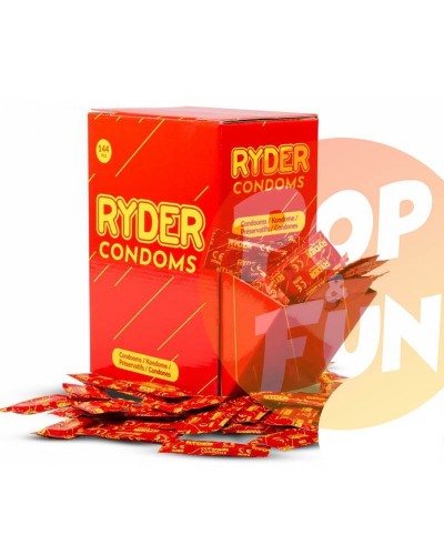 Préservatifs Latex Ryder x144 sur Pop and Fun - Sextoys et poppers