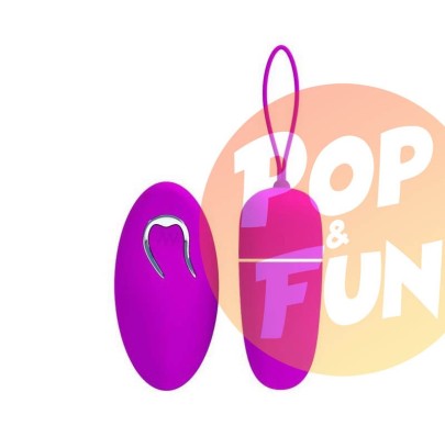 Pretty Love Oeuf vibrant Bradley 6.5 x 2.6 cm sur Pop and Fun - Sextoys et poppers