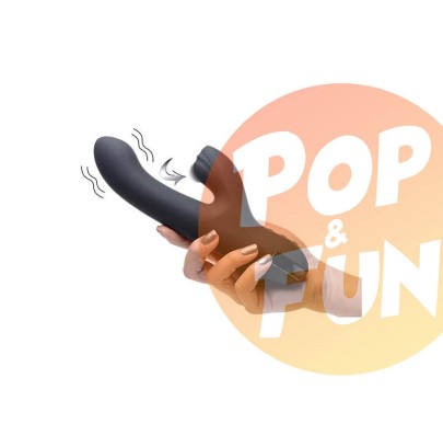 Rabbit Vibrant à pulsations en Silicone USB sur Pop and Fun - Sextoys et poppers