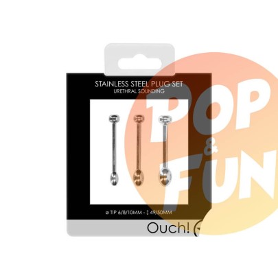 Set de plug à penis en Métal sur Pop and Fun - Sextoys et poppers