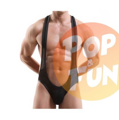 Singlet Backless Alvar Noir sur Pop and Fun - Sextoys et poppers