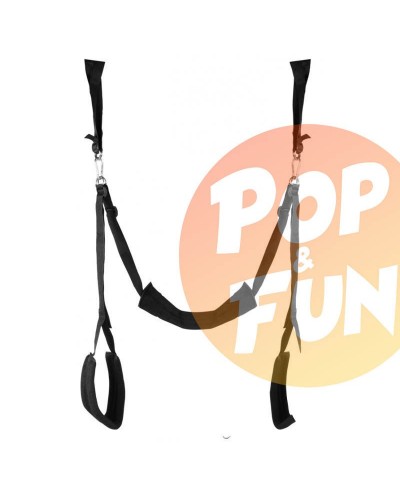 Sling de Porte Over The Swing Noir sur Pop and Fun - Sextoys et poppers