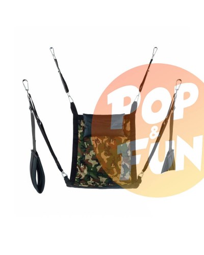 Sling en tissu Rectangle - Set complet Camouflage sur Pop and Fun - Sextoys et poppers