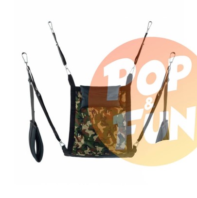 Sling en tissu Rectangle - Set complet Camouflage sur Pop and Fun - Sextoys et poppers