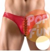 Slip avec cordon Zonio Rouge sur Pop and Fun - Sextoys et poppers