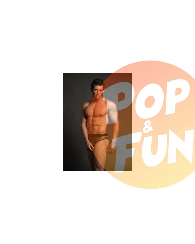 Slip Men's Star sur Pop and Fun - Sextoys et poppers