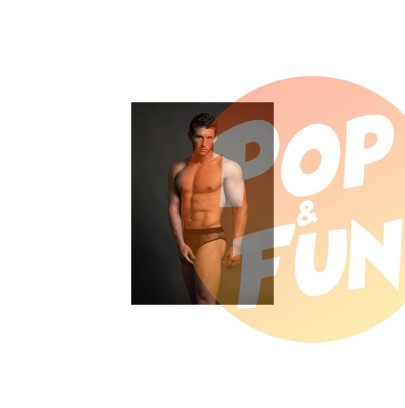 Slip Men's Star sur Pop and Fun - Sextoys et poppers