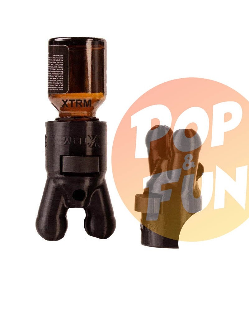 Sniffer Turbo Anti-Fuite Noir Xtrm - Petit Pas de vis sur Pop and Fun - Sextoys et poppers