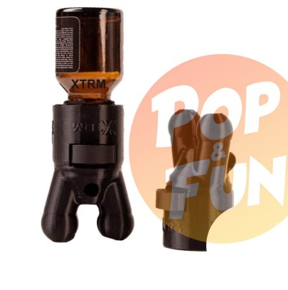 Sniffer Turbo Anti-Fuite Noir Xtrm - Petit Pas de vis sur Pop and Fun - Sextoys et poppers