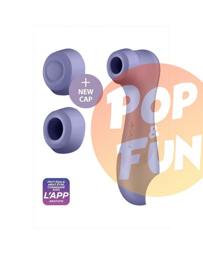 Stimulateur Pro 2 Generation 3 connecté lilas Satisfyer sur Pop and Fun - Sextoys et poppers