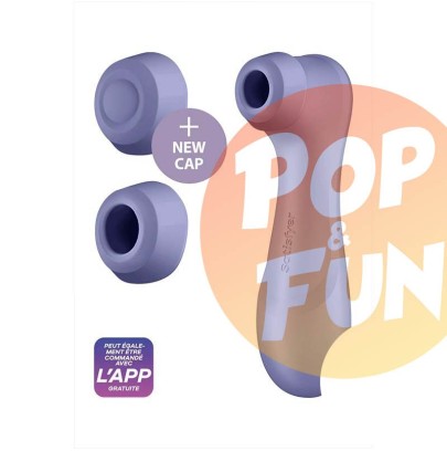 Stimulateur Pro 2 Generation 3 connecté lilas Satisfyer sur Pop and Fun - Sextoys et poppers