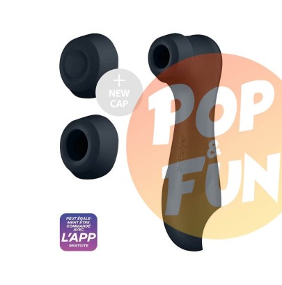 Stimulateur Pro 2 Generation 3 connecté noir Satisfyer sur Pop and Fun - Sextoys et poppers
