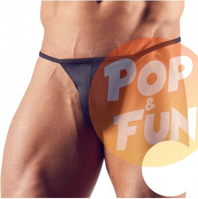 String DOLOS Noir sur Pop and Fun - Sextoys et poppers