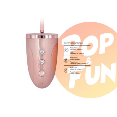 Tête Pompe Universelle rechargeable - Pumped sur Pop and Fun - Sextoys et poppers
