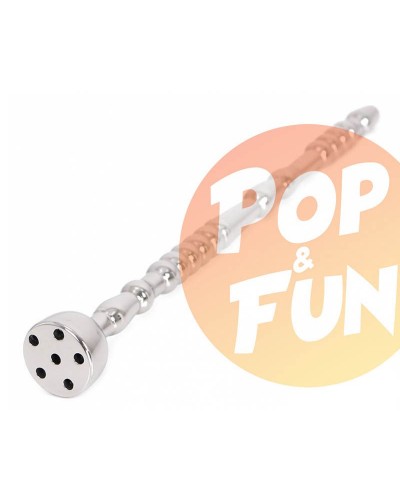 Tige à urètre percée Shower Head 13cm - Diamétre 7mm sur Pop and Fun - Sextoys et poppers