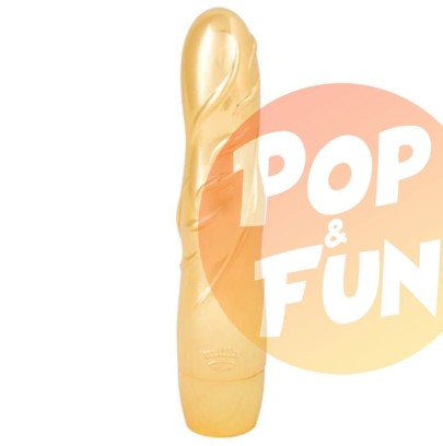 Vibromasseur en Or - Exclusive Opis sur Pop and Fun - Sextoys et poppers