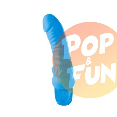 Vibromasseur Mr. Right Bleu sur Pop and Fun - Sextoys et poppers