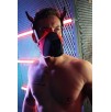 Masque Poundtown Pup Breedwell Noir-Rouge