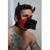 Masque Poundtown Pup Breedwell Noir-Rouge