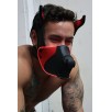 Masque Poundtown Pup Breedwell Noir-Rouge