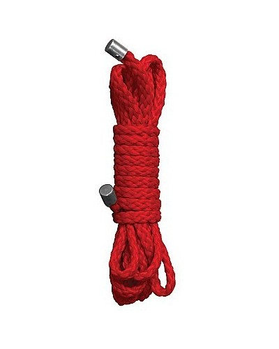 Corde de bondage Kinbaku 1.5M Rouge disponible sur Pop and Fun